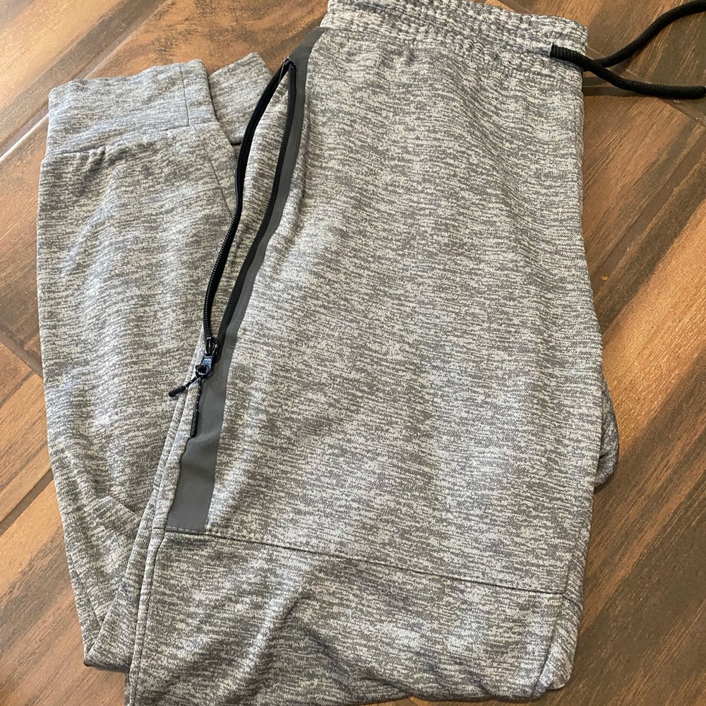 grey joggers